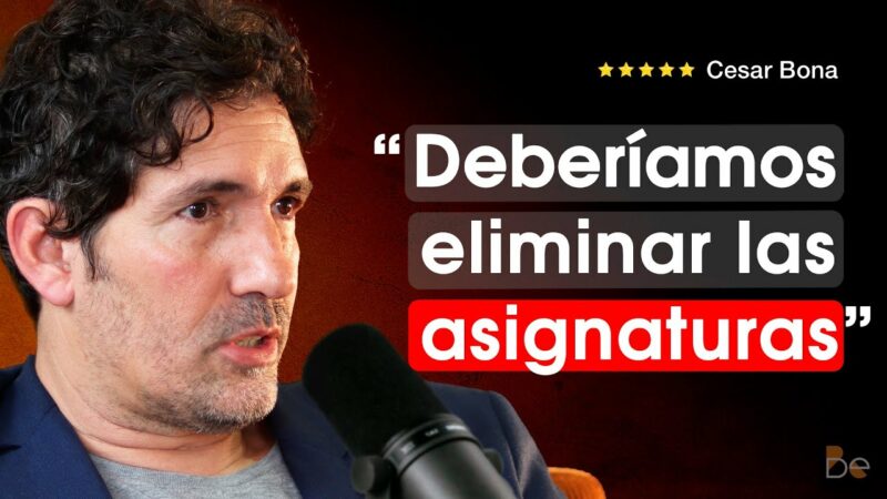 Si lo aprendes con miedo, lo olvidas, Cesar Bona.